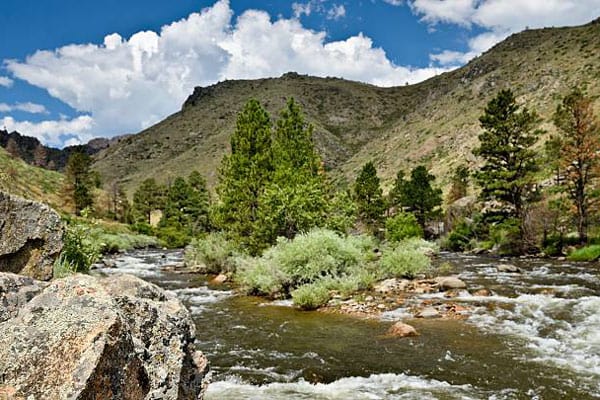 Poudre River (whitewater rafting) outside of Fort Collins